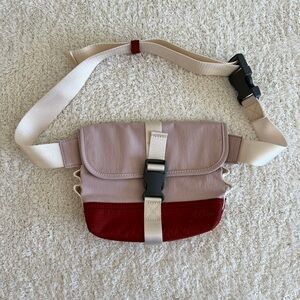 J.Crew Montauk Belt Bag Crossbody Mauve Pink